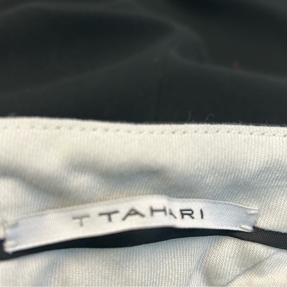 T Tahari black trouser dress pants Sz 8 - Picture 5 of 12